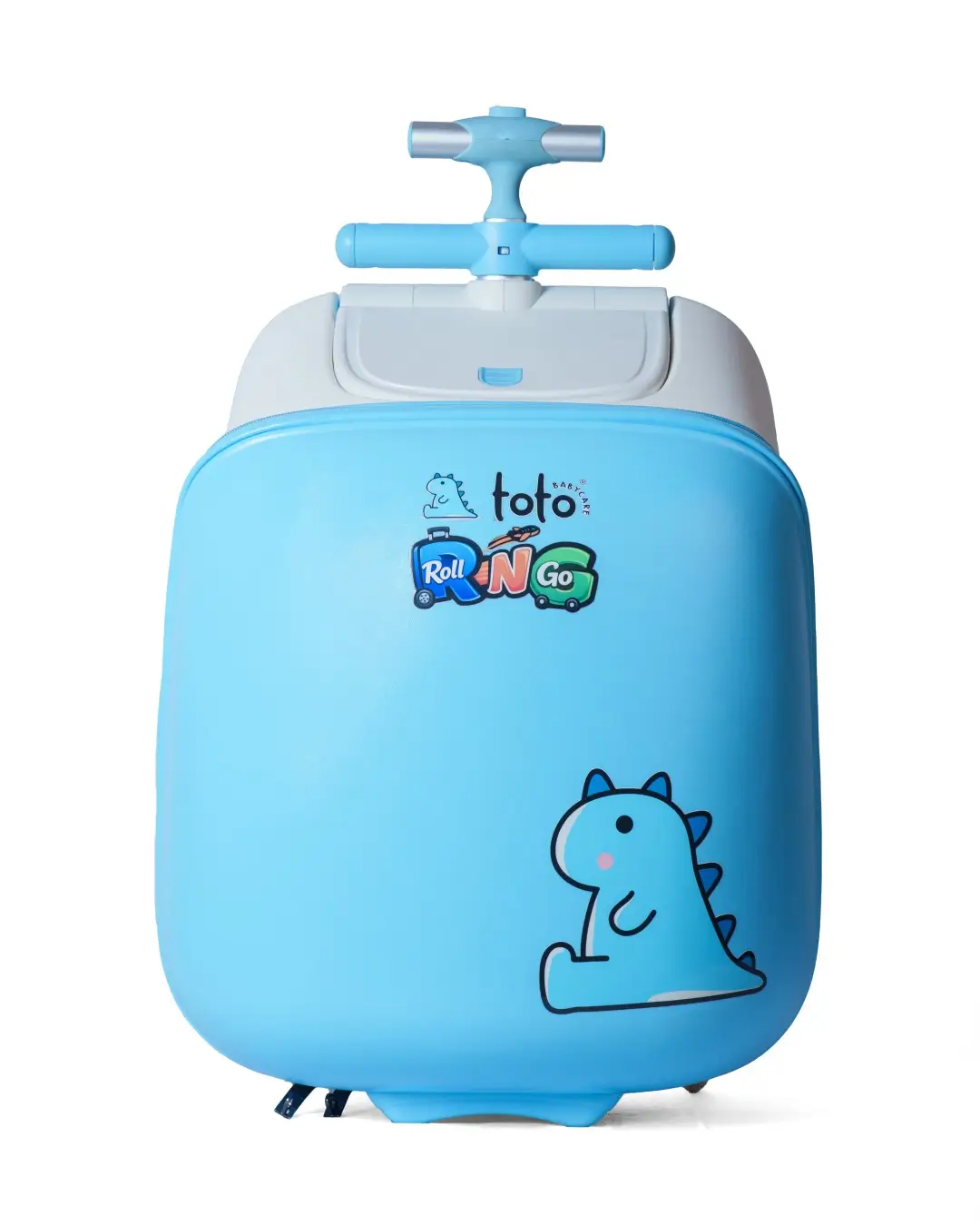 Toto Baby Care Roll N Go – Kids Ride-on Suitcase (3–7 Years) - Blue - Image 17