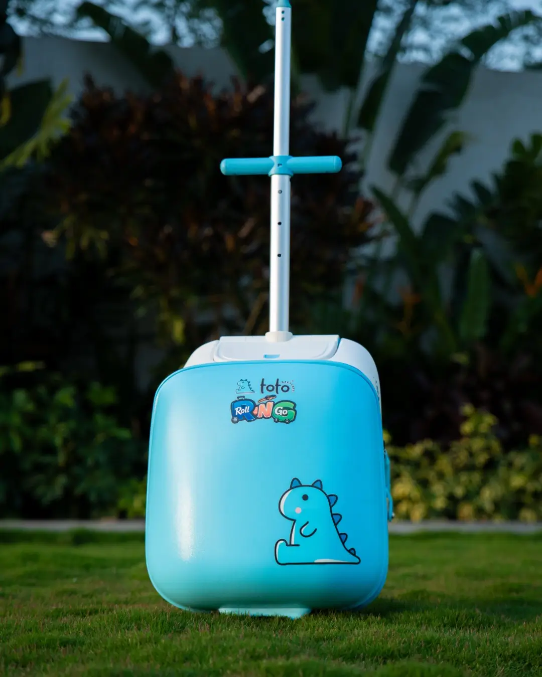 Toto Baby Care Roll N Go – Kids Ride-on Suitcase (3–7 Years) - Blue - Image 18