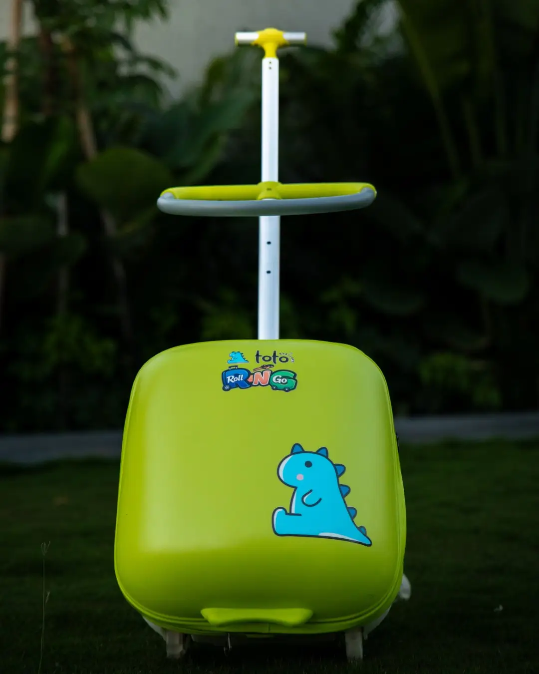 Toto Baby Care Roll N Go – Kids Ride-on Suitcase (3–7 Years) - Green - Image 12